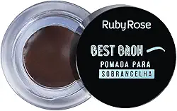 Pomada para Sobrancelha Best Brow Ruby Rose Sombra para Sobrancelha Dark