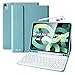 Produktbild Tastatur Hülle für iPad Air 5 2022, iPad Air 4 2020 Hülle mit Yastatur, Soft TPU Rückseite Gehäuse Schutzhülle mit Pencil Halter, Magnetisch Abnehmbarer Bluetooth Tastatur mit QWERTZ Layout