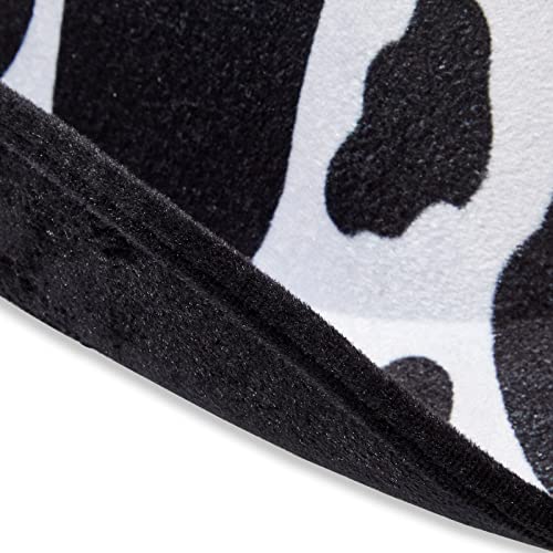 Zodaca 4 Pack Black And White Cow Print Cowboy Hat For Adults (One Size) #TOP6