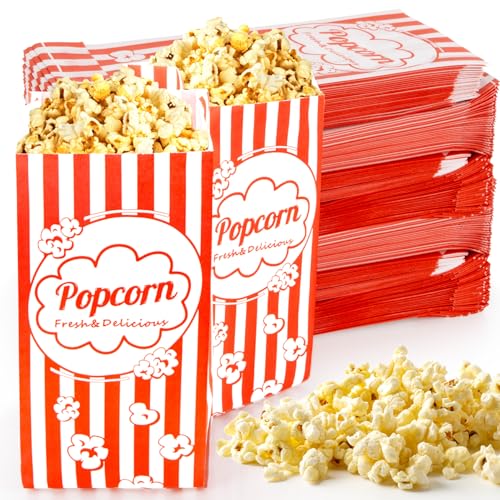 MAQIHAN Popcorn Tüten 100 stück - Popcorntüten Popcorn Klein 100 Stück Movie Night Filmabende Tüten Maschinen Papiertüten Zubehör Popcornmaschine Papier Behälter Snacktüten MAQIHAN Popcorn Tüten 100 stück - Popcorntüten Popcorn Klein 100 Stück Movie Night Filmabende Tüten Maschinen Papiertüten Zubehör Popcornmaschine Papier Behälter Snacktüten