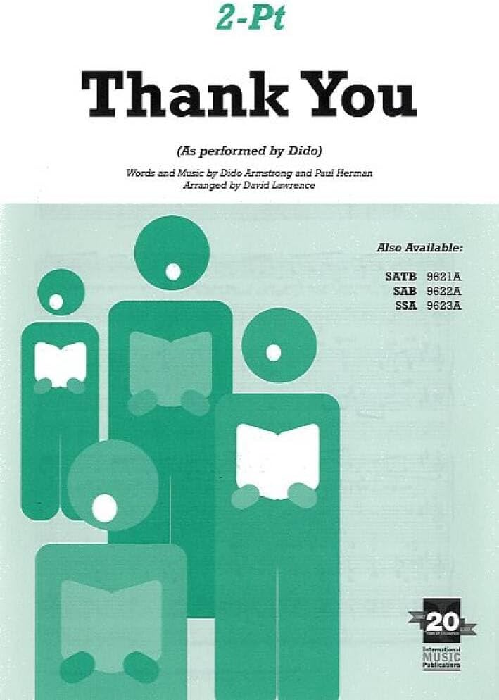 "Thank You": Pt.2: 2-part Accompanied