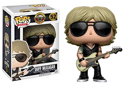 Funko 11361 Figurine POP! Vinyl Rocks GN’R Duff McKagan - Les Beatles, Paul McCartney, John Lennon, RIngo Starr, George Harrison Funko 11361 Figurine POP! Vinyl Rocks GN'R Duff McKagan
