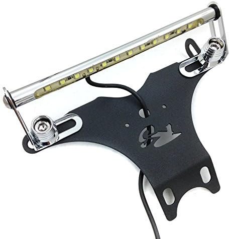 SMT-Black LED light Fender Eliminator Tidy Tail Compatible With 2006-2012 Yamaha Yzf R6 Yzf-R6 Yzfr6 [B00RUE4F3C]