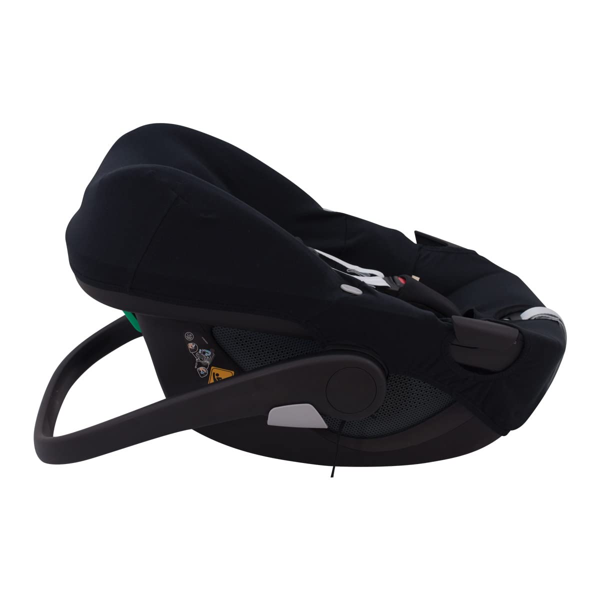 JYOKO Kids Funda de algodón para Silla de Coche Compatible con Maxi Cosi Pebble 360 Y FamilyFix 360 (Black Series)