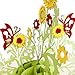 Paper Spiritz Sunflowers Pop up Card Birthday, Mother's Day Anniversary Thank You Card for Husband Daughter Wife, Graduation Sympathy Blank Card Wedding, with Envelopes all Occasions