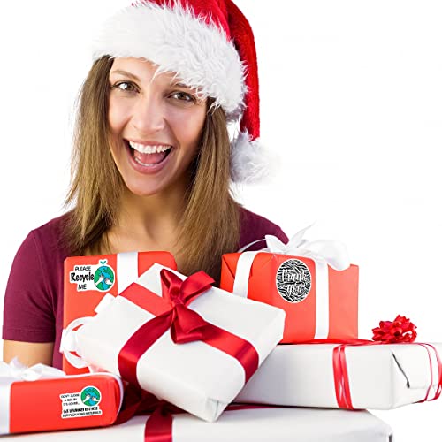 Muminglong Cute Zebra Stripes Thank You Small Business Stickers,Thank You Stickers,Happy Mail Stickers,Handmade Stickers,Small Shop Sticker,Package Stickers For Small Business, 500 Pcs #TOP3