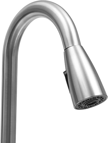 Miniatura 8 de Fregadero de acero inoxidable de pie independiente, fregadero de cocina comercial de un solo tazón con banco de trabajo, fregadero de acero