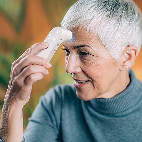 2021 Newly Release Innovo Medical Touchless Forehead Thermometer, Non-Contact Fever Alert, Termometro Digital (Off-White), (If100B) #TOP3