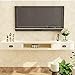 Schwebendes Regal Schwebendes TV-Regal Wandmontierte Audio-/Videokonsole TV-Medienkonsole Schwebender Aufbewahrungsschrank TV-Ständer TV-Aufbewahrungskonsole Hängender TV-Ständer Schrank mit offenem