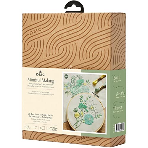 DMC Mindful Making Serene Succulents Embroidery Kit, Various