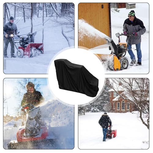 Housse 210D imperméable renforcée pour souffleuse à neige bâche anti-intempéries - 5