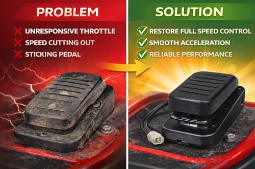 Image of Foot Pedal Replacement for Razor Scooter Throttle for Razor Crazy Cart and Crazy Cart DLX - Black