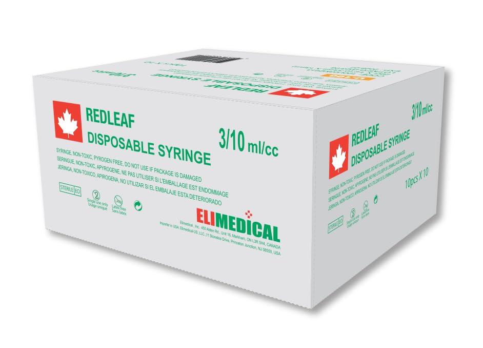 100 Stück 0.3ml/cc 29g x13mm Kunststoff Multiple Uses Messwerkzeuge U100, 100U03M2913