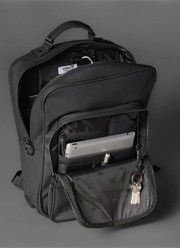 Miniatura 4 de ADIDAS Mochila mediana original versión azul color negro Negro M Paquete de moda