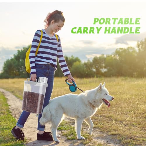 Récipient alimentaire pour chien TBMax 5L lot de 2 avec doseur - 6