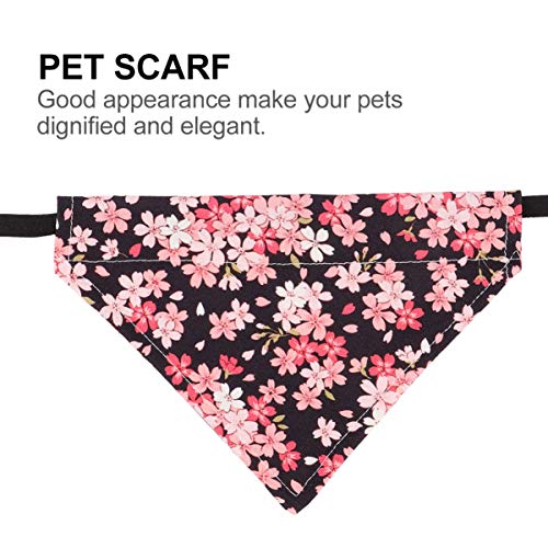 POPETPOP 2 Unid. Coleira Bandana Cão Bandanas Cachecol Triângulo Cachecol Acessórios para Cães Gatos