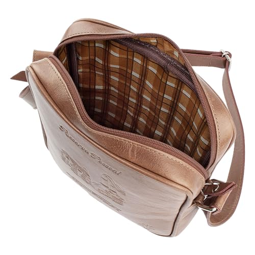 Kit Bolsa Cachaça Pescara em Couro Galvani (Madeira)