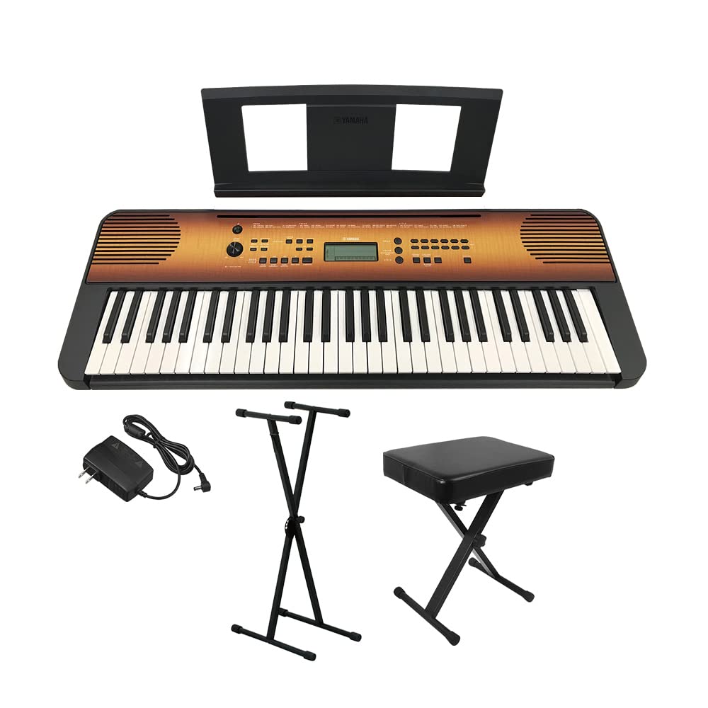 Amazon | YAMAHA PSR-E360MA スタンド・イスセット 61鍵盤 タッチ