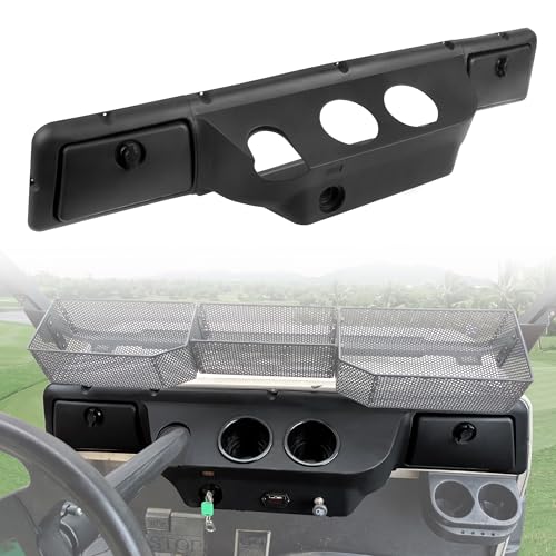 KAKABAS Golf Cart Dash Board Cover Assembly Compatible with 1982- Up Club Car DS Golf Carts