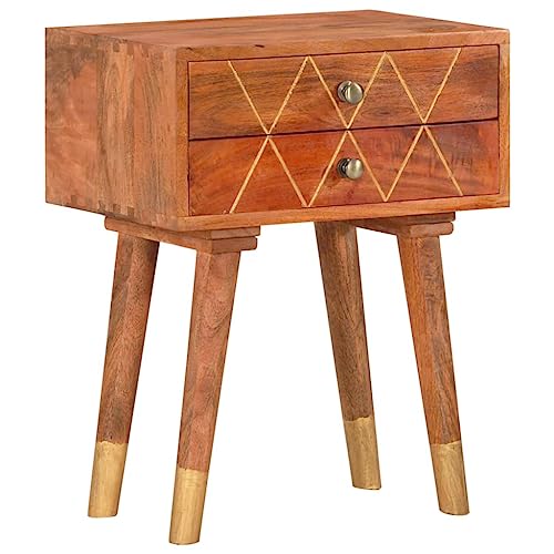 Table de chevet étroite 2 tiroirs pour optimiser les petits espaces