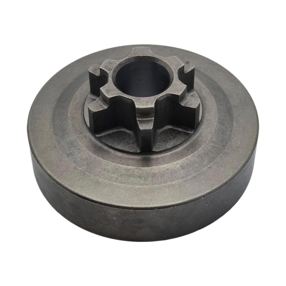 Piñón de cadena de 6 dientes de 3/8 pulgada compatible con motosierra de herramientas de jardín eléctricas de 25cc 2500