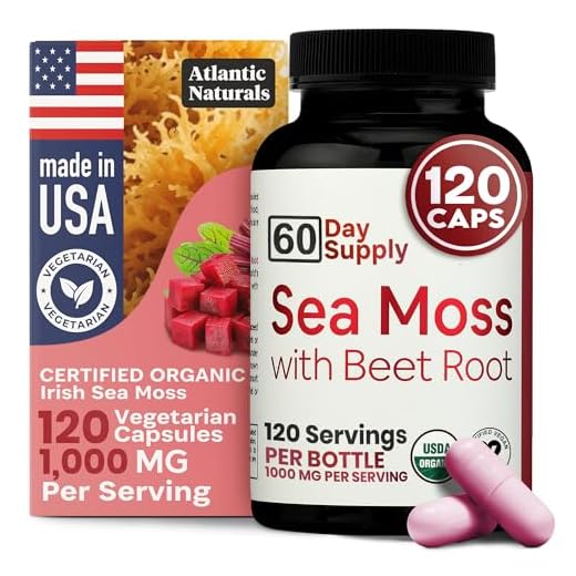 Premium Sea Moss with Beet Root Capsules