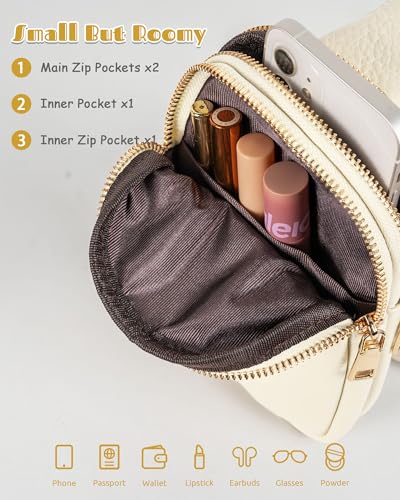 Image of Gifts for 6 7 8 9 10 11 12 13 14 15 16 Year Old Girls, Initial Cross Body Fanny Pack, Cute Sling Purse for Teens, Travel Crossbody Bags for Daughter Granddaughter, Tween Girls Trendy Stuff
