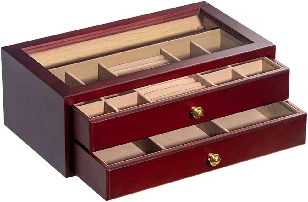 Scatola organizer – Soluzione multistrato in legno per casa e ufficio, design semplice, dimensioni compatte per un'organizzazione efficiente