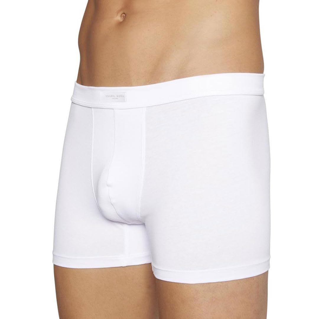 YSABEL MORA Calzoncillos Bóxer Básicos Anchos de Algodón Natural para Máxima Comodidad y Sujeción, Adaptabilidad y Suavidad en Cada Uso, Versátiles para Todo Tipo de Cuerpos y Estilos.