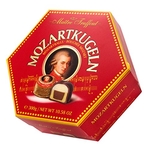 Mozart Chocolate Balls in 300 gram Box from Maître Truffout