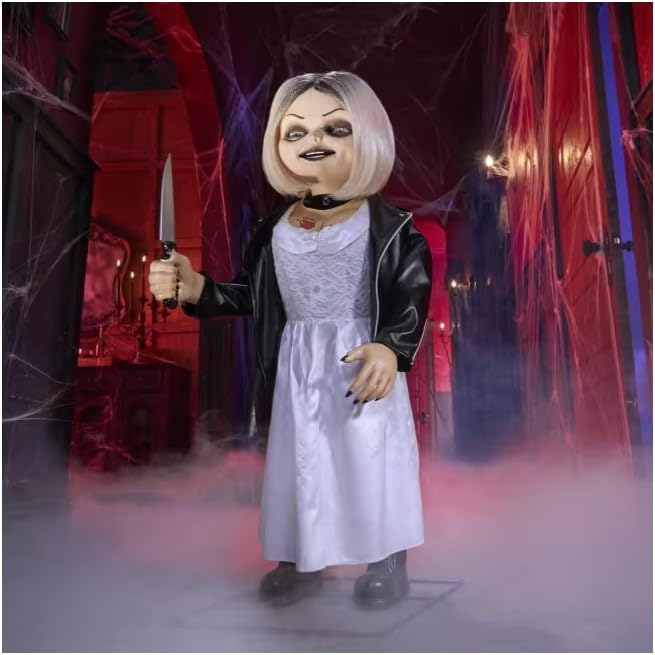 Amazon.com: 3.5 ft. Animated Tiffany Valentine Doll : Toys & Games