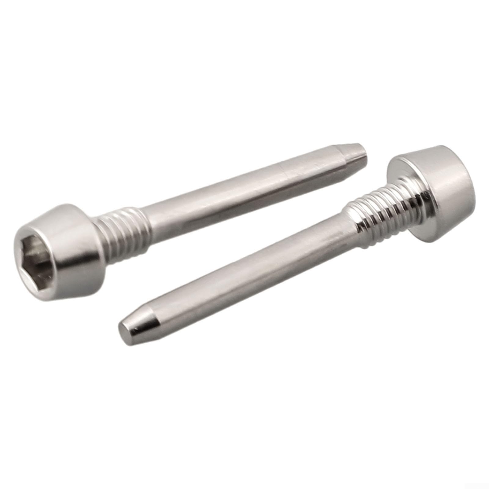 Lot De 2 Goupilles D'Étrier De Frein En Alliage De Titane Pour VTT - Compatible MT2/4/5/6/8 - Couleurs Arc-en-Ciel