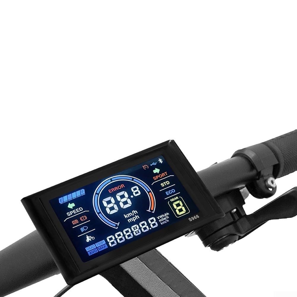 Display LCD5 Per Bici Elettrica 24V-72V - Pannello Di Controllo Universale E-Bike