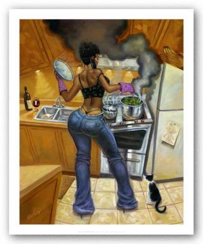 artworkforless com Lookin Good Cookin by Sterling Brown - 10 1 2 x 8 1 2 inches -