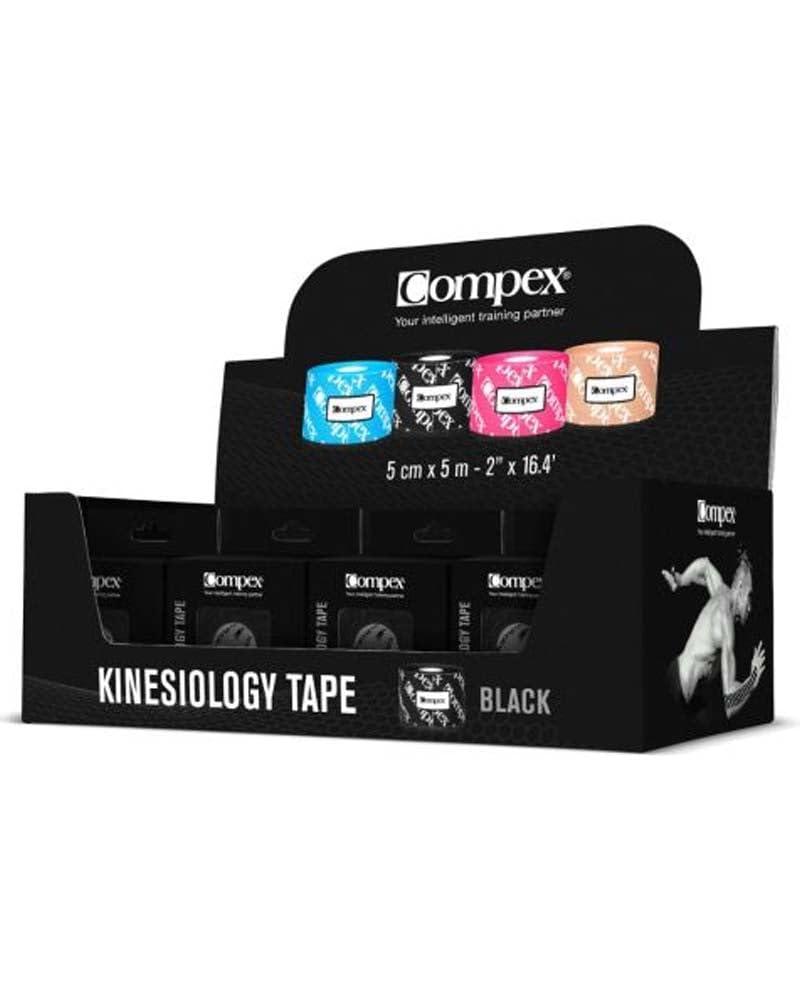 Compex boite de 12 rouleaux Tape noir