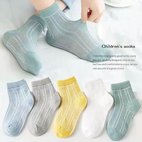 5 pairs - sweet and cute cartoon comfortable delicate breathable lace socks for girls2