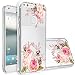 Google Pixel XL Case,Topnow [Anti-Scratch PC + Shockproof Anti-Drop Soft TPU] Advanced Printing Pattern Phone Cases Glossy Drawing Design Cover for Google Pixel XL(Pink Rose)