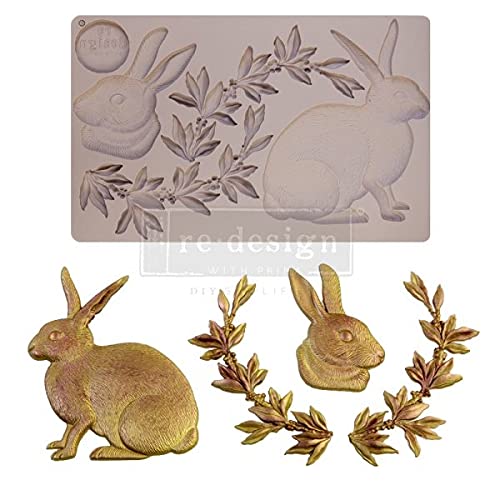 5" x 8" Mould Meadow Hare