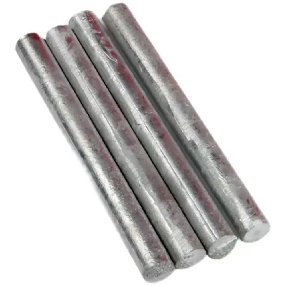 1ud Magnética Metal Varilla Zinc 300mm Fundición Precisión