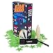 Glow in The Dark Stars, 200 stars, with bonus Moon, 3D space rocket, UV “Star Glow Booster” flashlight, and mission guide. Turn every night into a stargazing space adventure. Decor for Kids Bedroom by