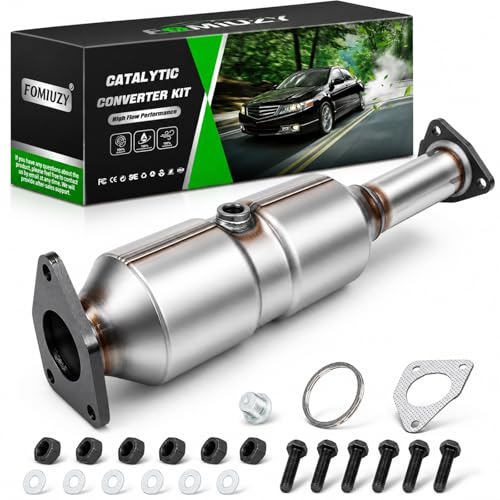 FOMIUZY Front Catalytic Converter Kit Direct-Fit Honda Accord 2003 2004 2005 2006 2007 2.4L