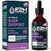 Natural Sleep Aid for Adults - Liquid Melatonin - Sleep Better, Deeper, Longer - Potent Herbal Supplement - Aids Sleeping, Provides Anxiety and Stress Relief - With Chamomile, L-Theanine - 48 Servings