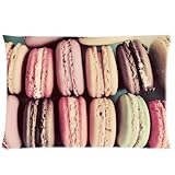 Lijia Cotton Linen Square Throw Pillow Case Decorative Cushion Cover Pillowcase for Sofa Owls 18 