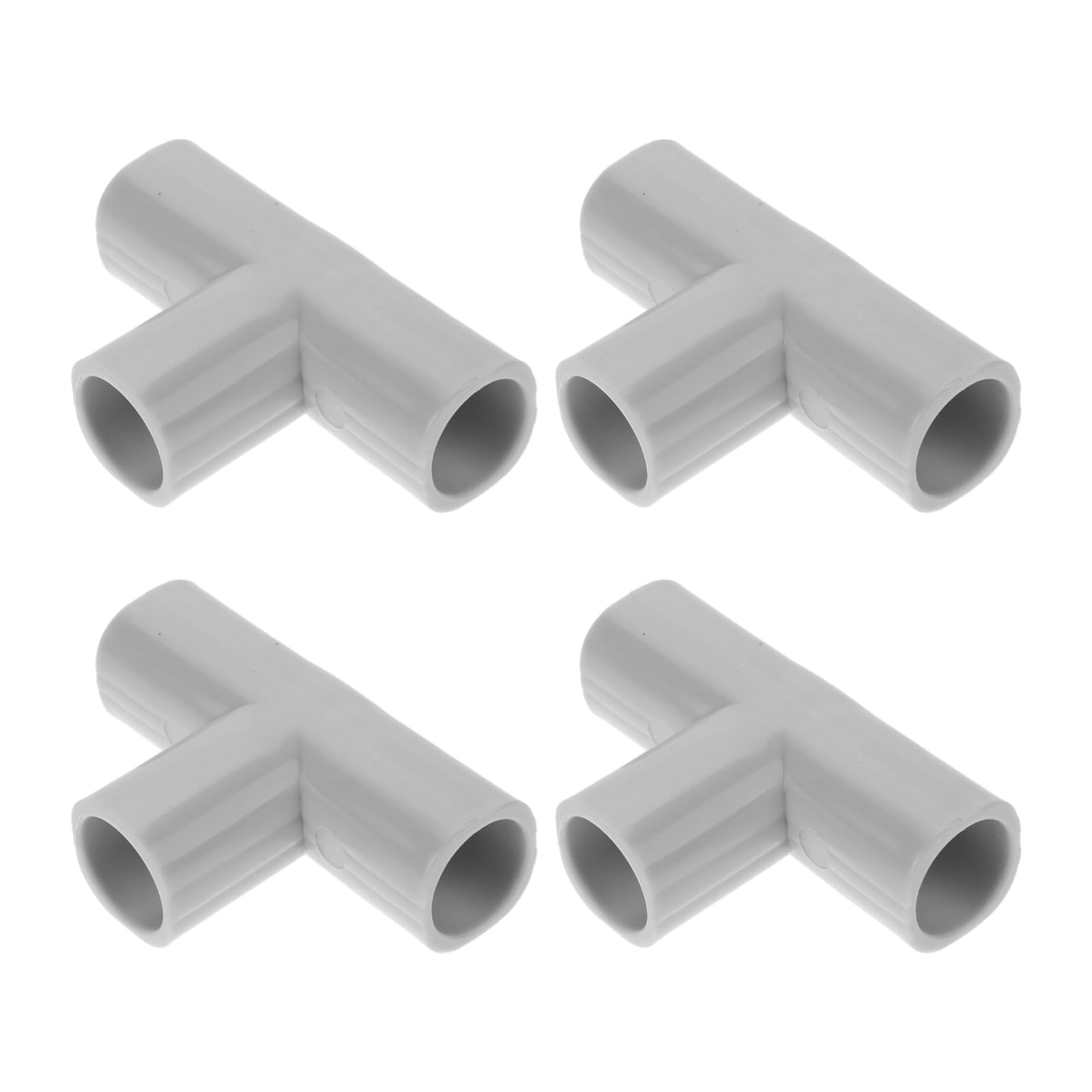 VICASKY Baby Playpen Parts T-Shaped Joints, 4pcs Baby Playpen Accessories Playpen Replacement Connectors T-Shaped Elbow Fitting for Baby Play Yard Greenhouse Frame Tent