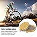 Scooter Brake Pads 4 Pair Electric Scooter Disc Brake Pad Copper Based Round Brake Pad for