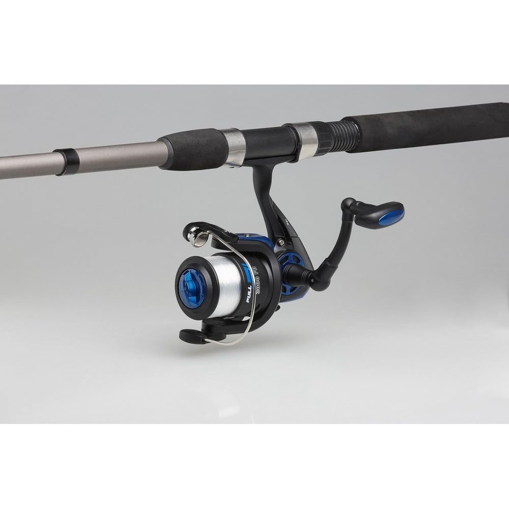 Combo Spinning DAM Full Tech – Canne 1,80 M Action Rapide, Fibre De Verre, Moulinet 2000, 5 Roulements, Pré-enroulé, Pour Brochet, Sandre, Eau Douce, Noir/gris