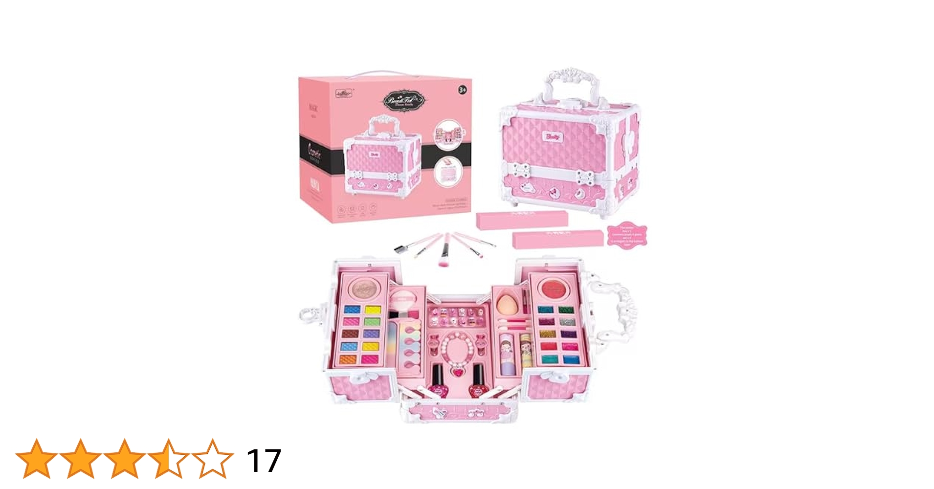 メイク道具・化粧小物 yamy Amazon | YAYAMIYA メイクおもちゃ 子供メイクアップセット
