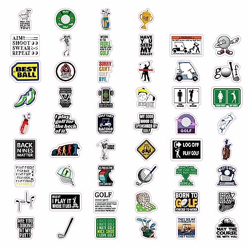 Funny Golf Stickers