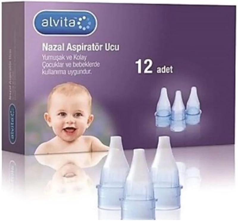Alvita Nasal Aspiratör Yedek Uçlu 12'li
