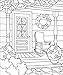 Large Print Coloring Book - Home Sweet Home - Big and Simple Designs for All Ages